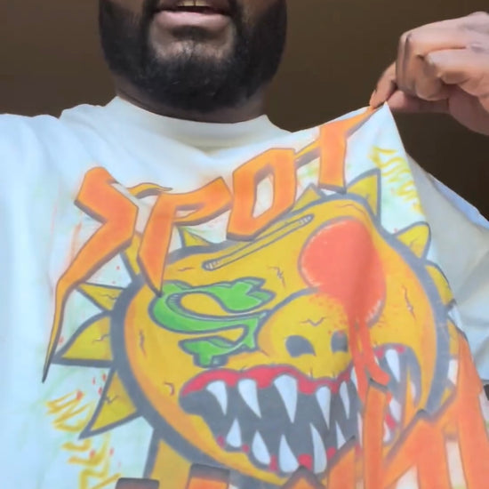 Aries spear in evil sun tee